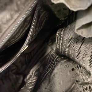 Black Prada nylon backpack